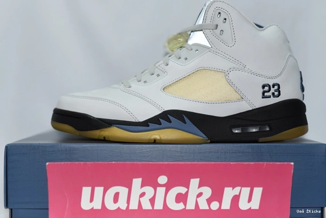 562 (Women's) Maniére  Jordan Blue 6765 5 Retro Ma A Durable FZ5758- Diffused 1113